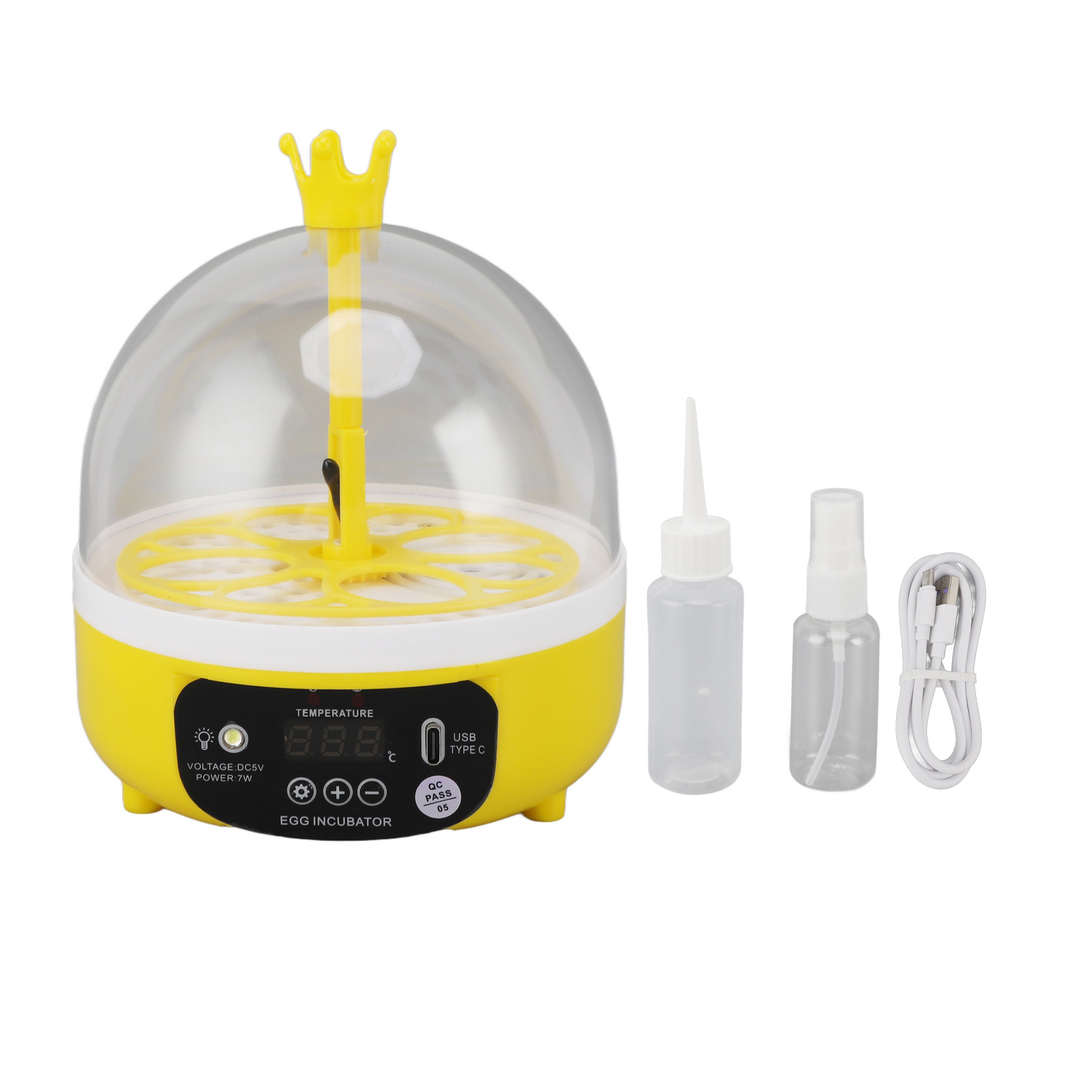 Quail Egg Incubator - Máquina portátil para incubação de aves,