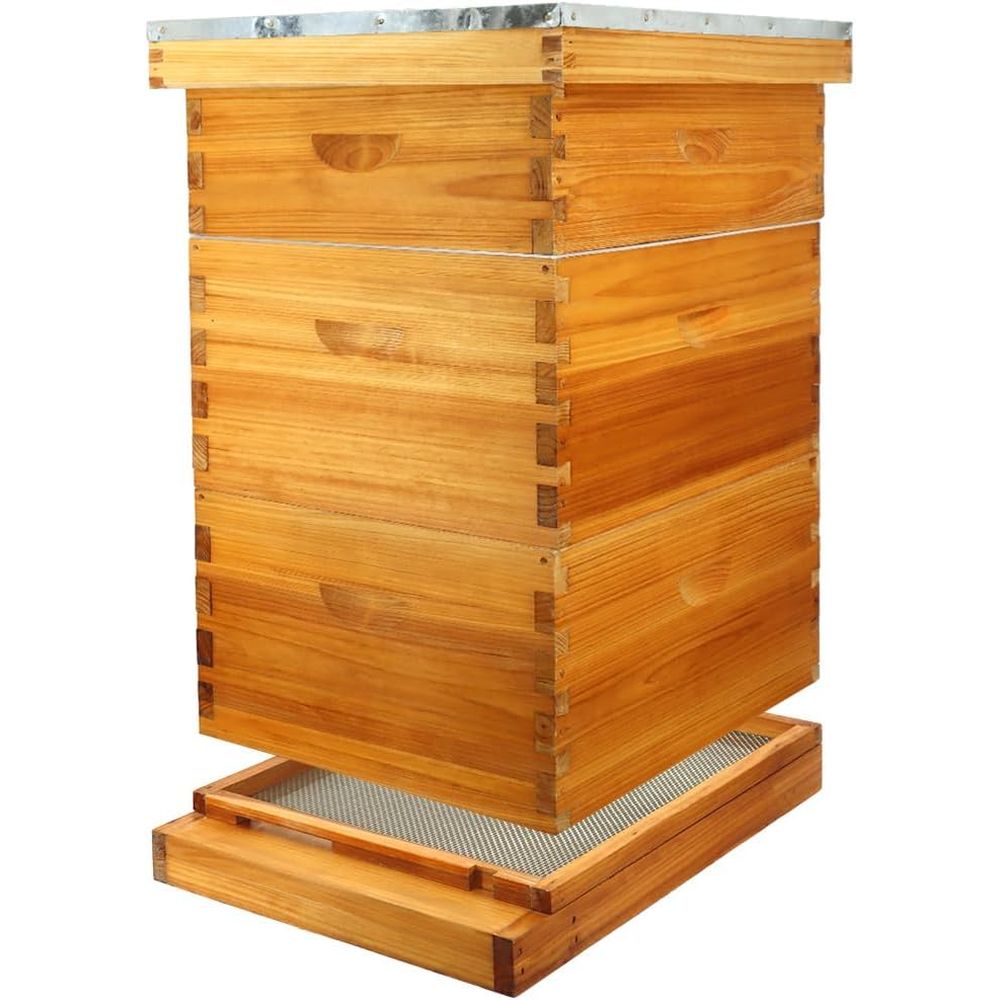 Beehive Frame Wax - Kit de Colmeia de 10 Quadros