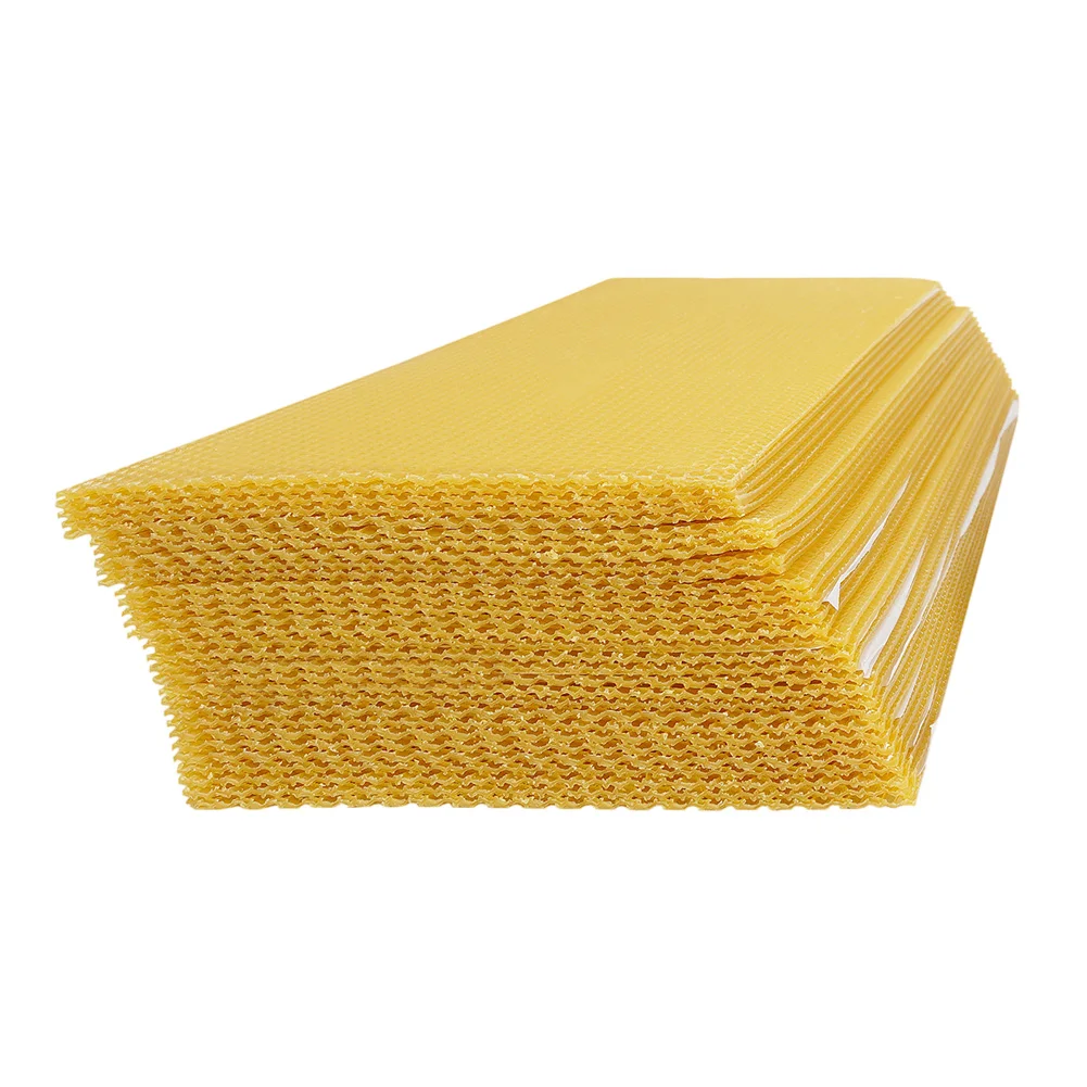 Beehive Frame Wax - Folhas de Cera de Abelha 195*415mm