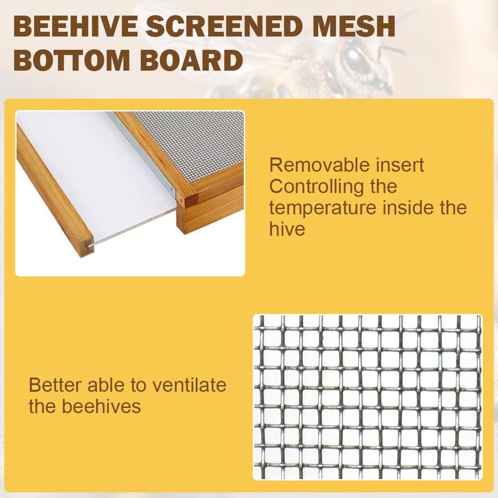 Kit de Colmeia de 10 Quadros c - Beehive Frame Wax avaliação e preço