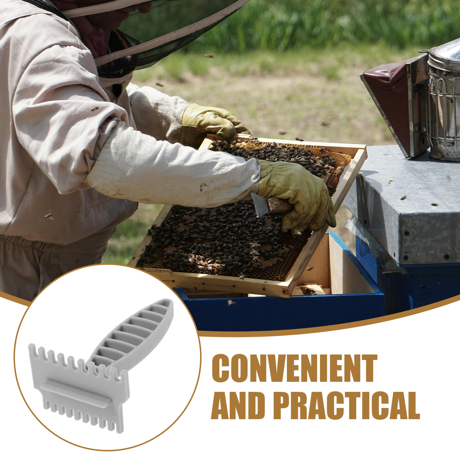 Raspador de Plástico Premium p - Beehive Frame Wax avaliação e preço
