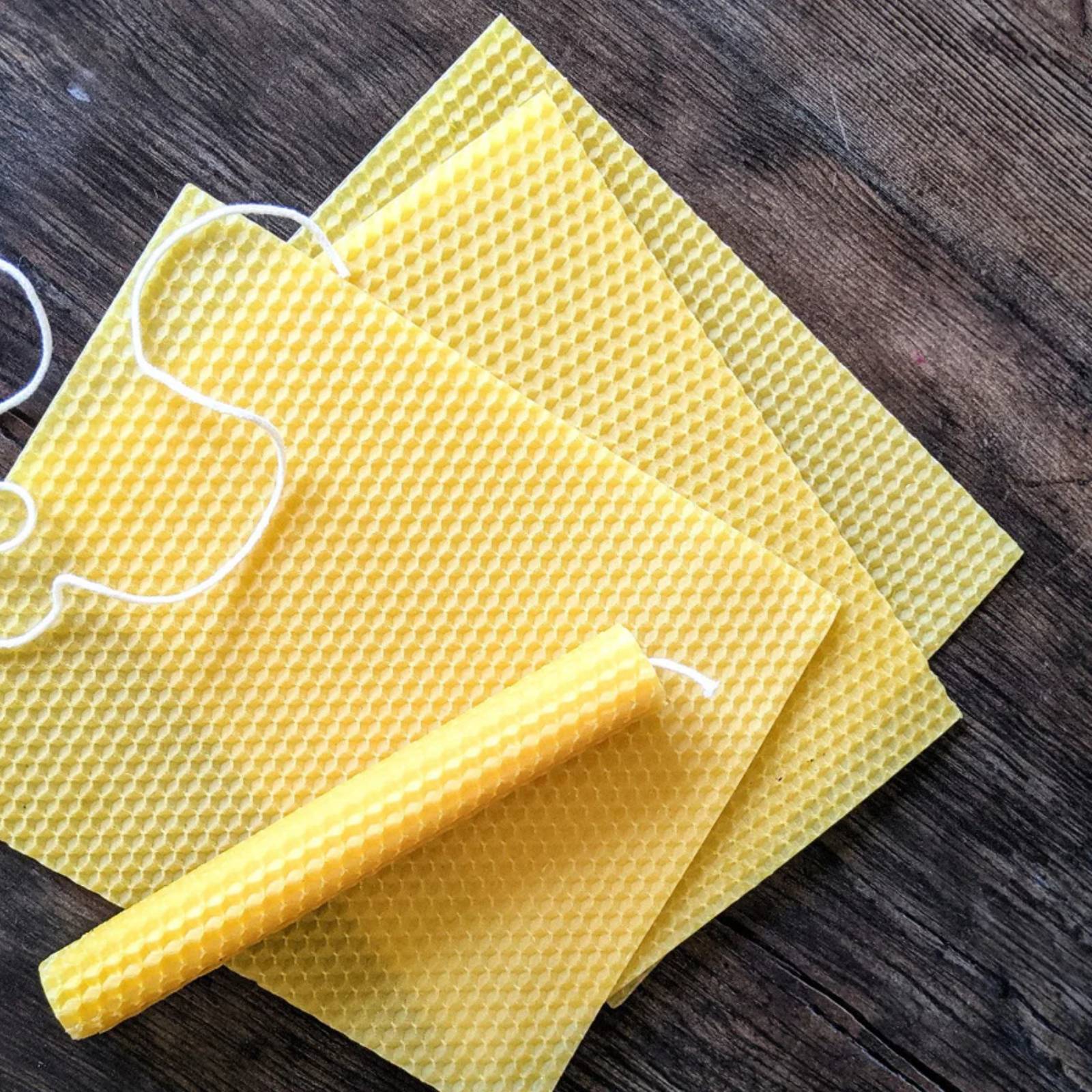 24 Peças de Folhas de Cera Col - Beehive Frame Wax avaliação e preço