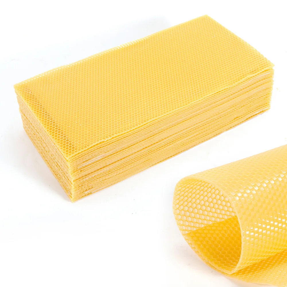 Folhas de Cera de Abelha 195*4 - Beehive Frame Wax avaliação e preço