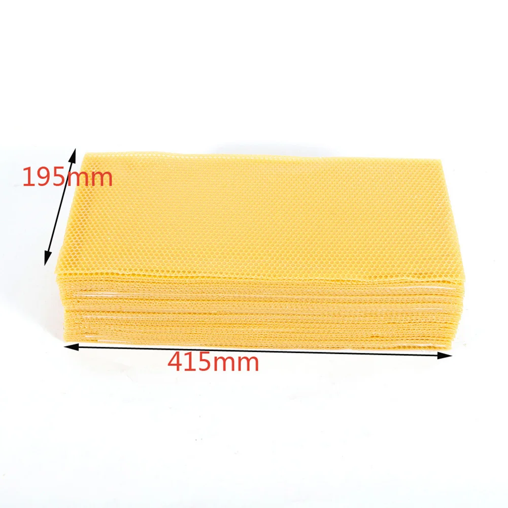 Folhas de Cera de Abelha 195*4 - Beehive Frame Wax avaliação e preço