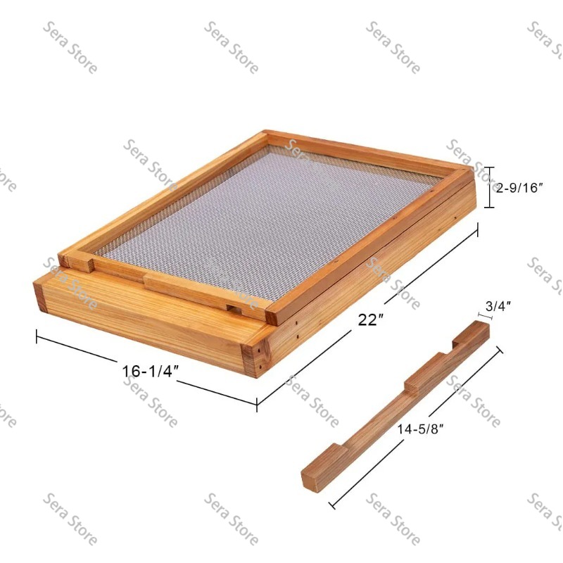 Dez quadros de colmeias são es - Beehive Frame Wax avaliação e preço